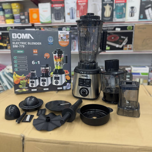 🇩🇪 Booma 6-in-1 Electric Blender Set – German Technology, Powerful Performance