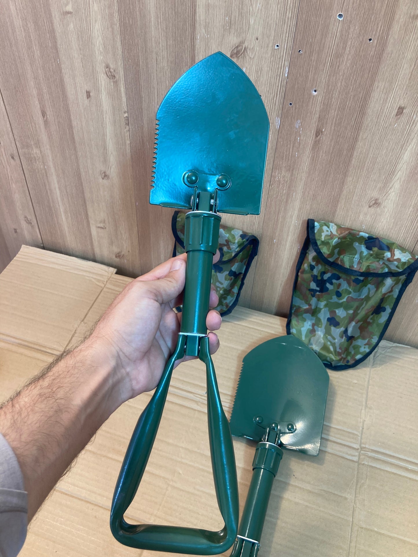 Adjustable Multipurpose Camping Folding Shovel