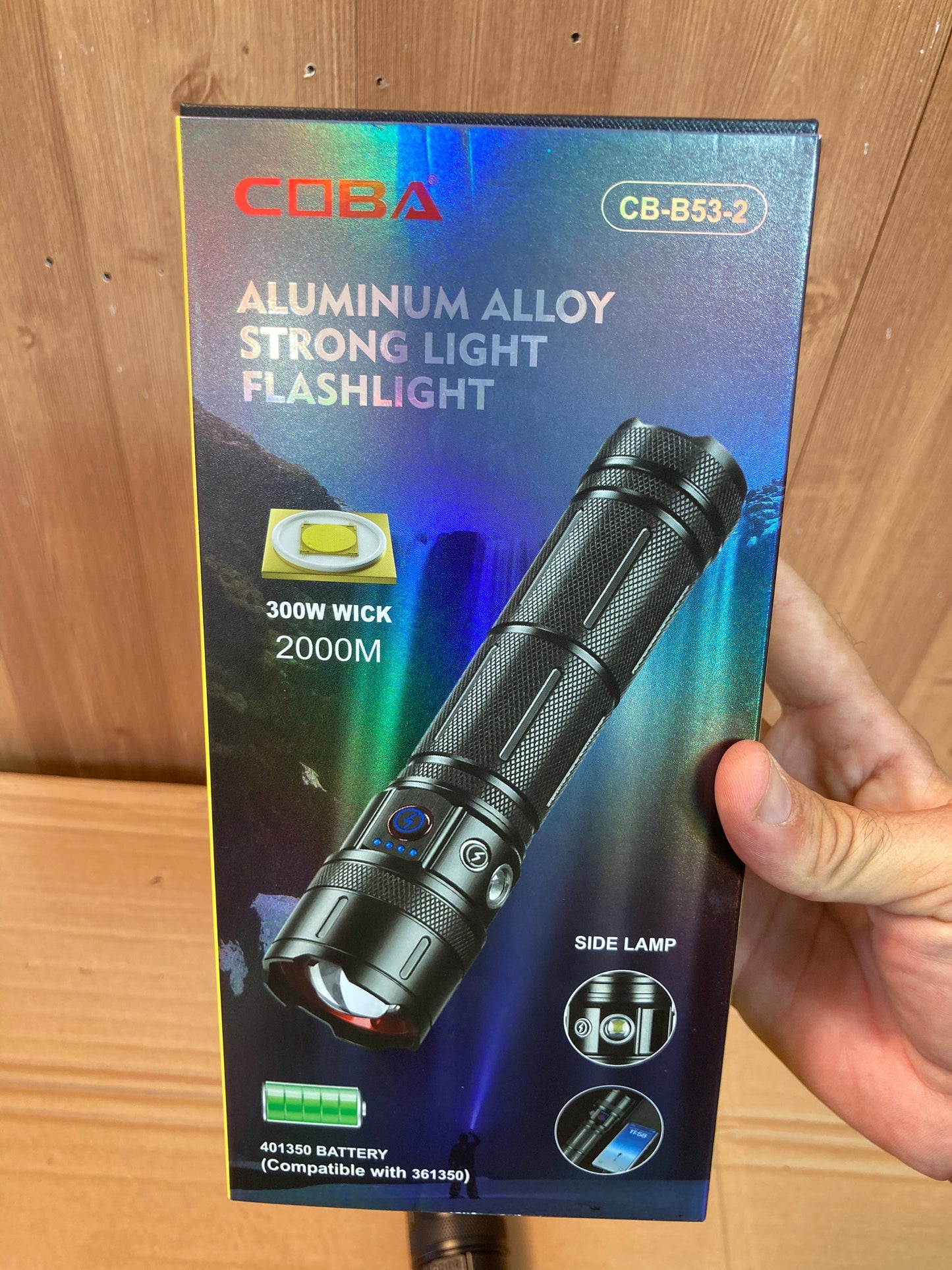 COBA Torch with Side Lamp CB-B53-2