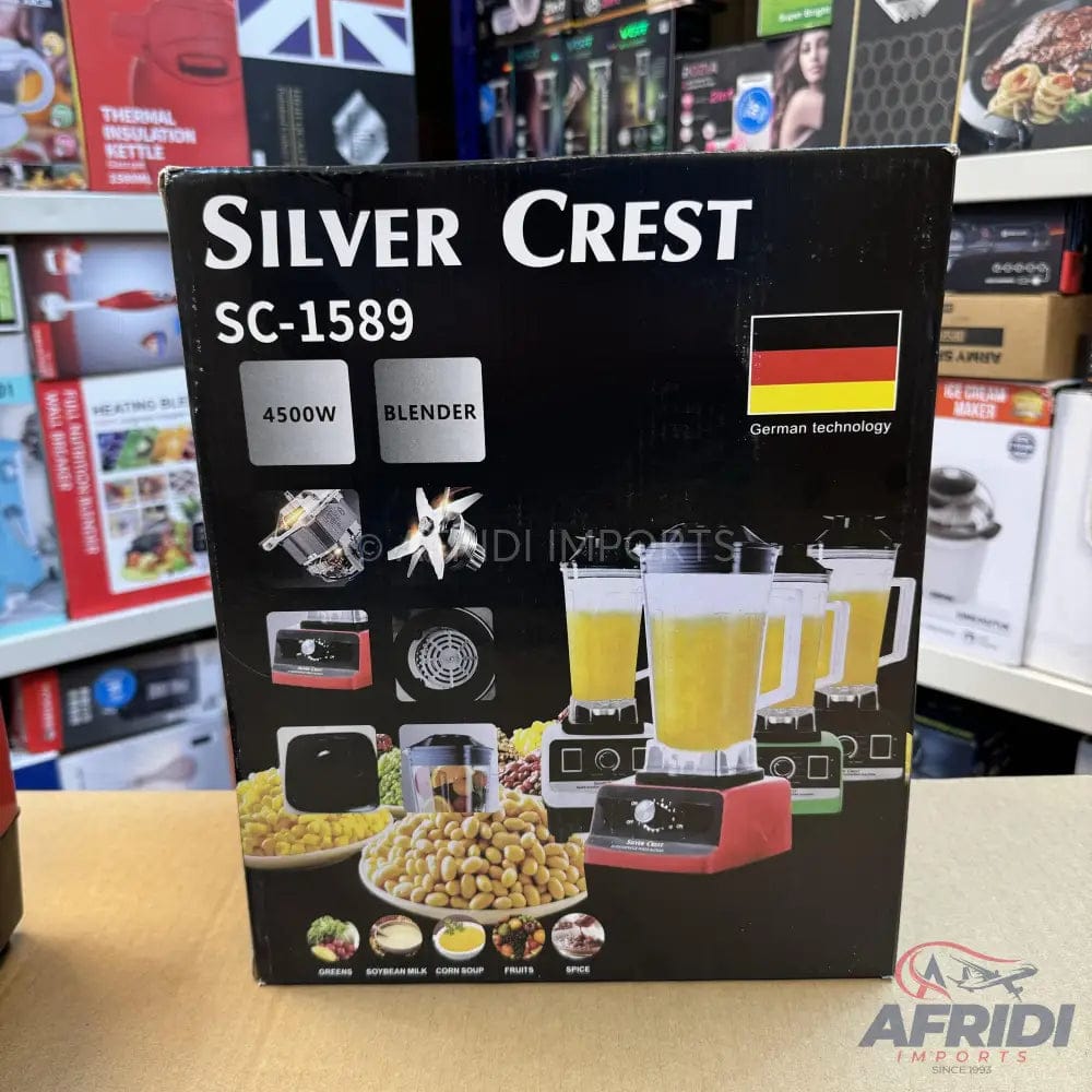 Lot Imported 2L Powerful silver crest  2-in-1 Blender
